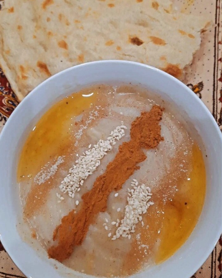 عکس حلیم خودم پز .)