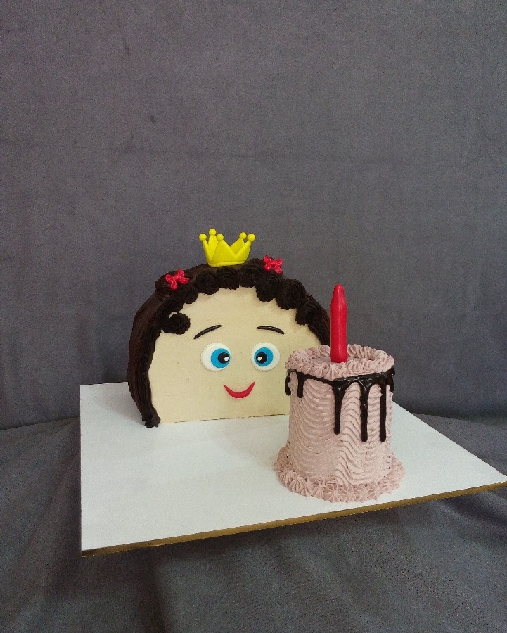 کیک تاپ فوروارد تولد دخترم