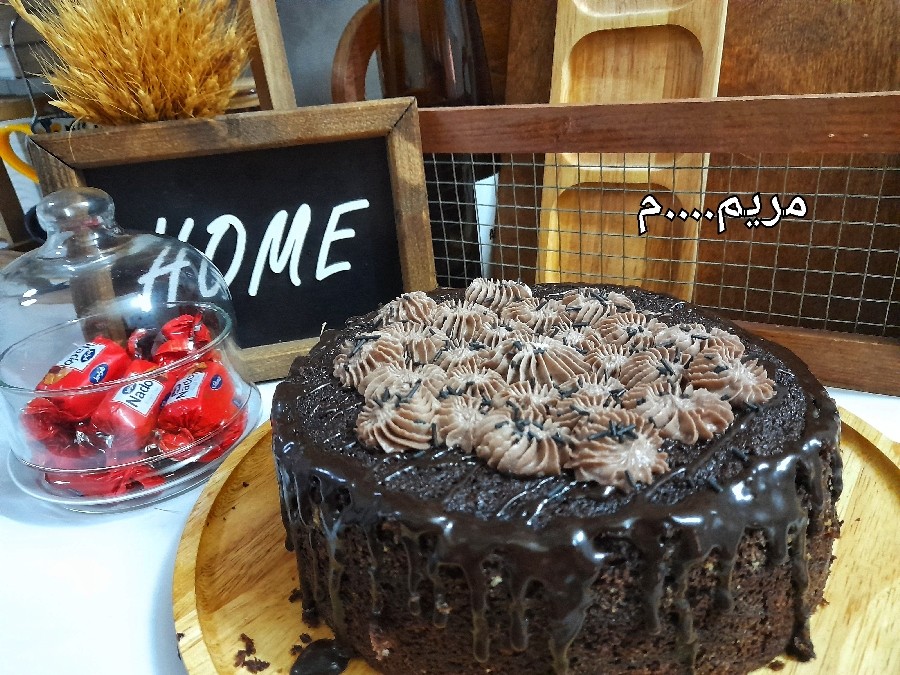 عکس کیک شکلاتی محشر