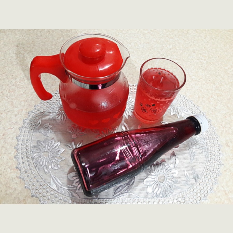 شربت_آلبالو_خونگی