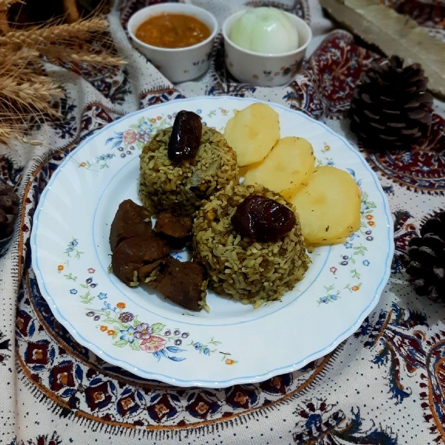 عکس دمپخت ماش.
