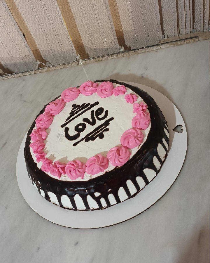 عکس کیک love..