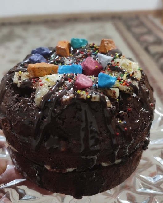 عکس کیک شکلاتی