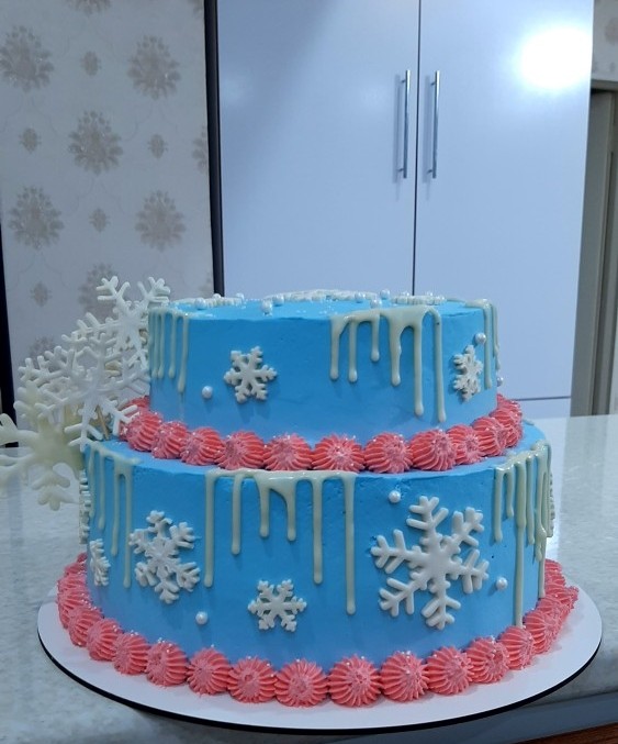 عکس کیکِ زمستانی