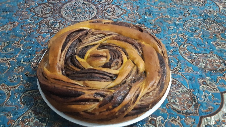عکس نان بابکای شکلاتی
