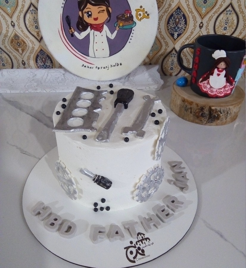 عکس کیک مکانیک
کیک تولد مردانه
کیک مشاغل