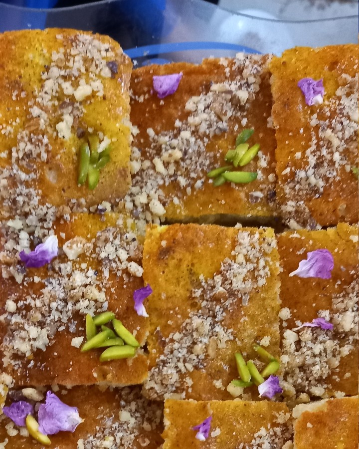 عکس کیک شربتی
