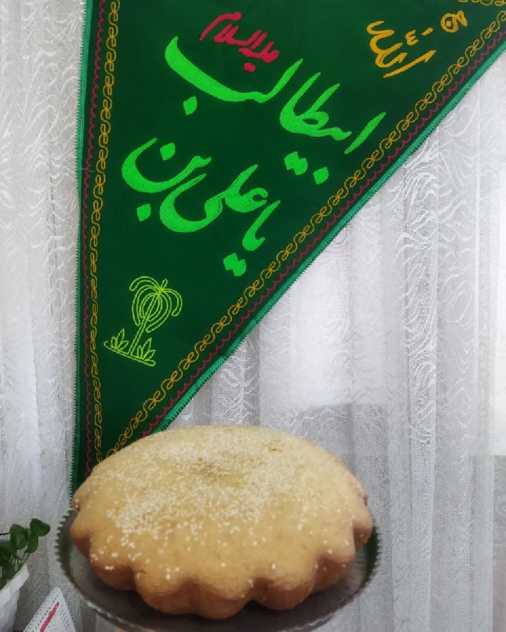 عکس کیک وانیلی