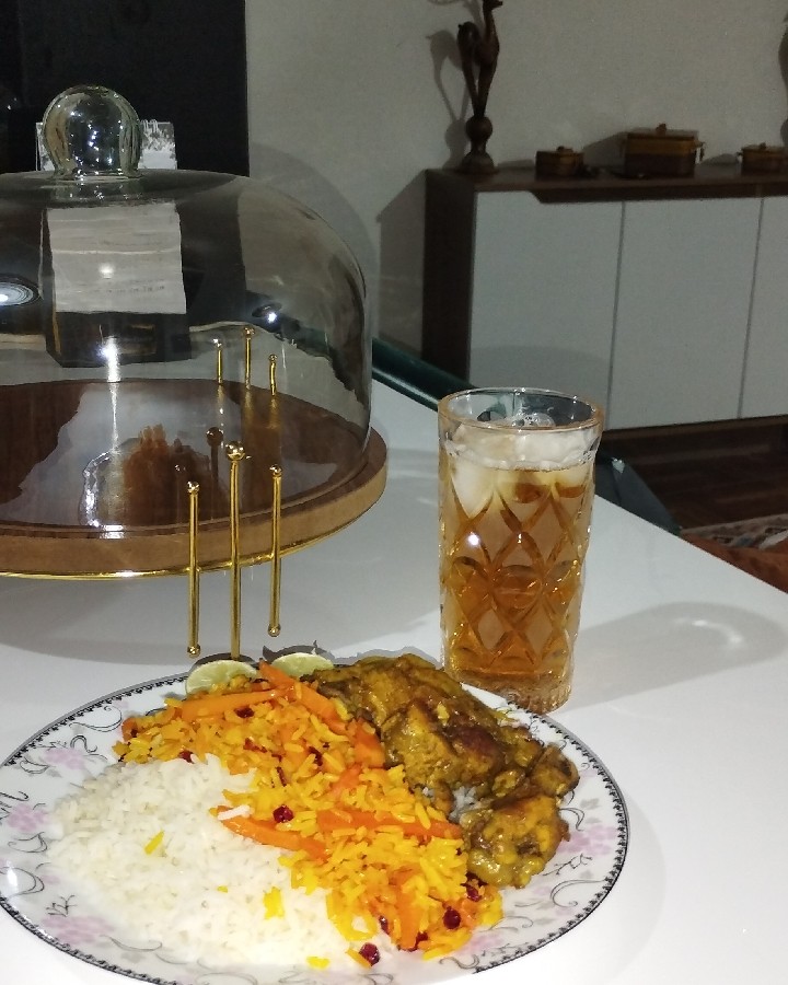 بال مرغ کبابی