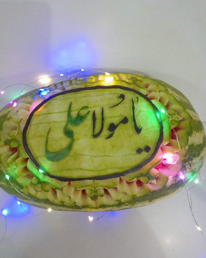 عکس حکاکی به مناسبت عید سعید غدیر خم