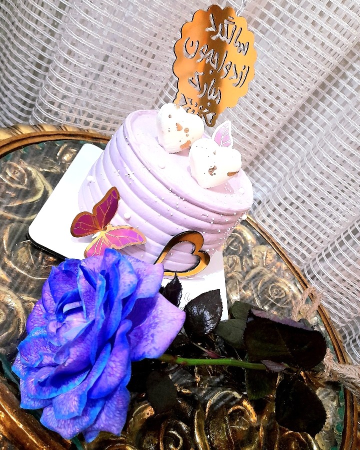 عکس به وقت کیک