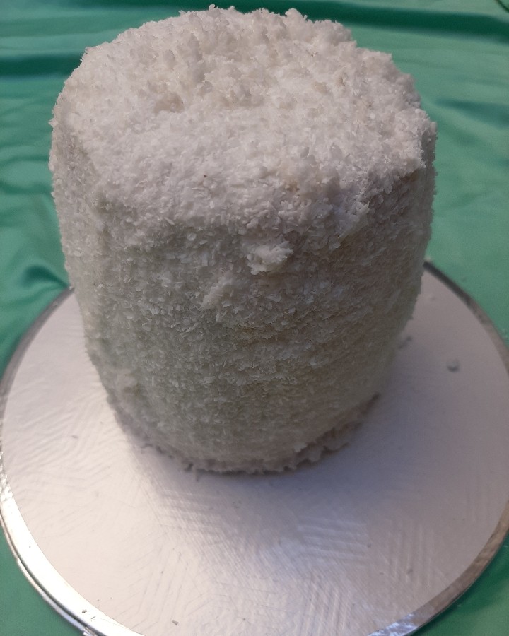 عکس کیک سفید برفی