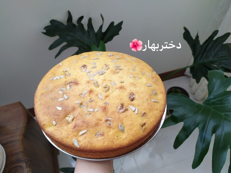 عکس کیک گردو