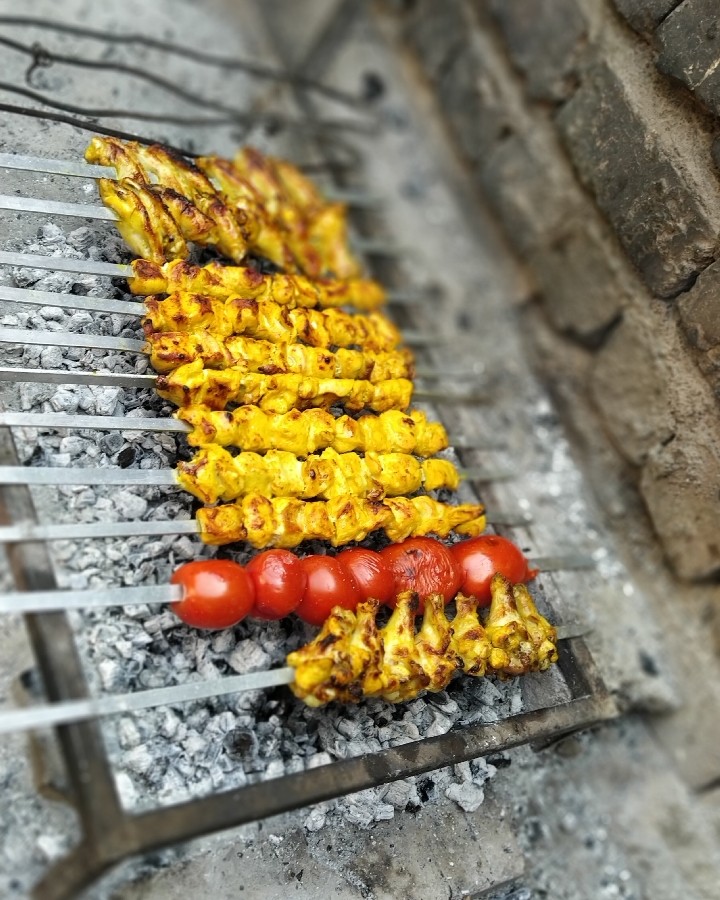 جوجه کباب زعفرانی ❤️