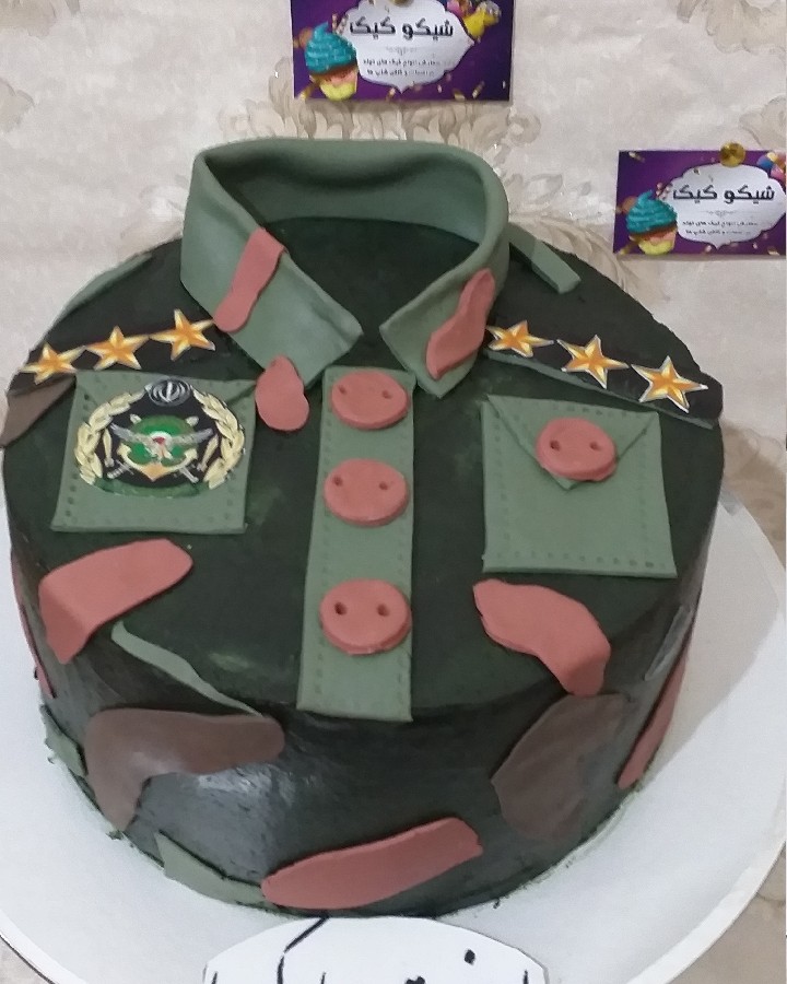 عکس کیک ارتشی