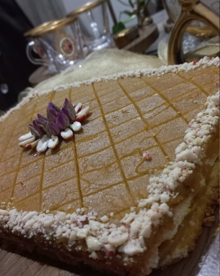 عکس ♡کیک حلوای مجلسی♡