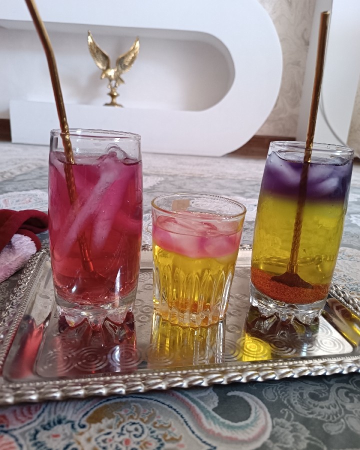 شربت زعفرانی و عصاره پنیرک