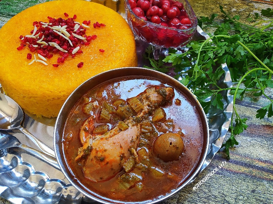 عکس خورشت کرفس