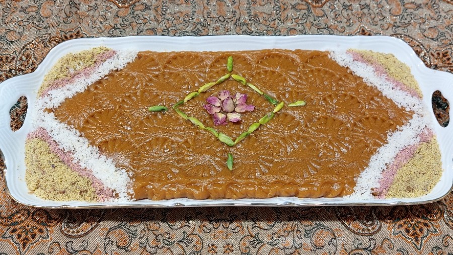 عکس حلوای عربی (شیر خشک)