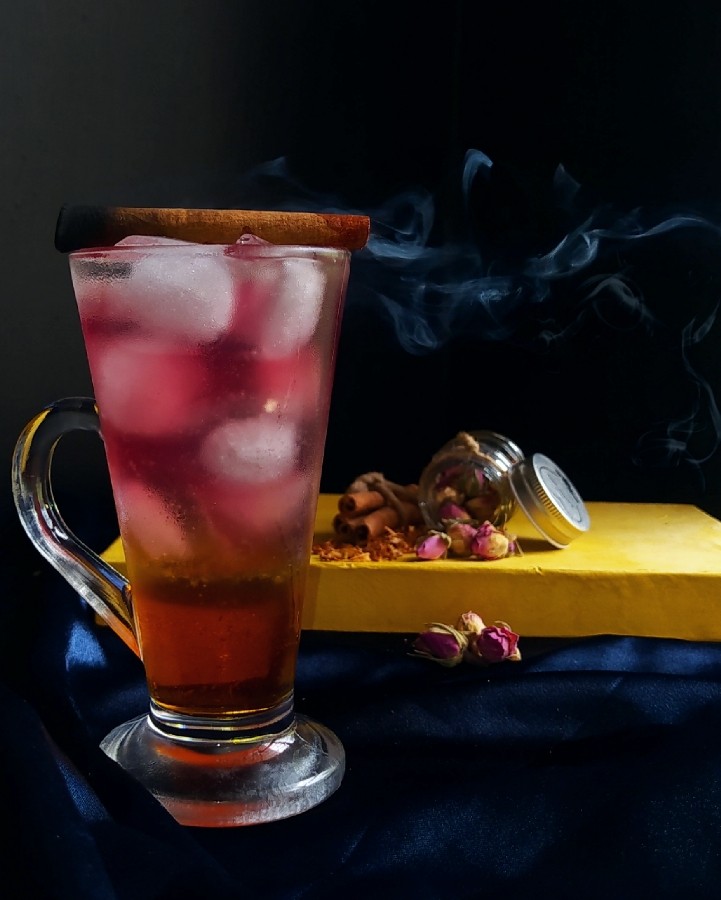 شربت گلاب زعفران