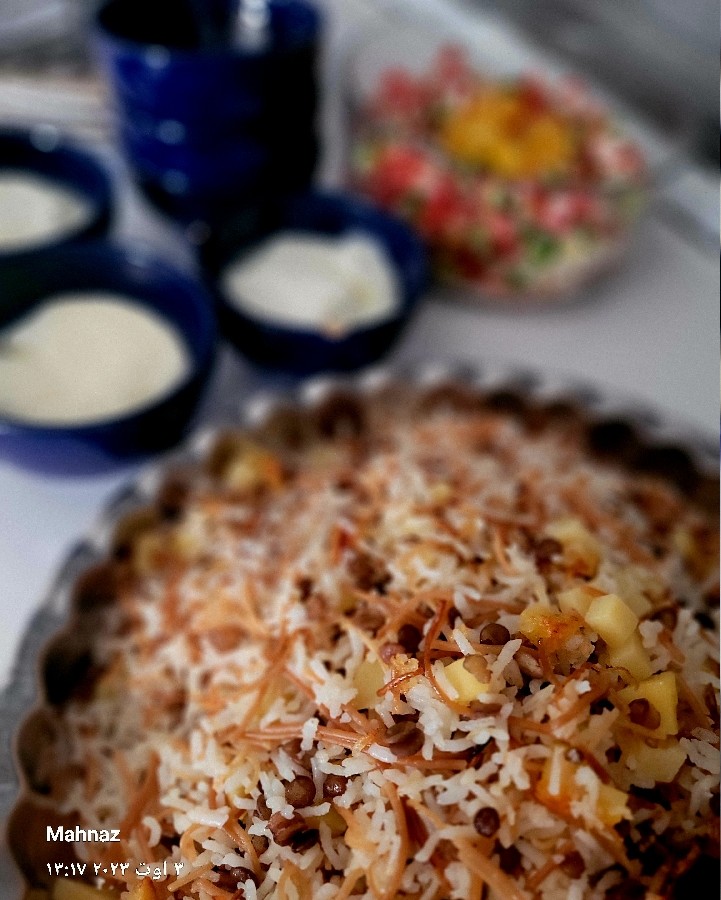 عکس ناهار مهنازی