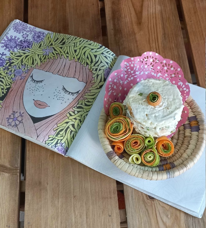 کیک مرغ تک نفره