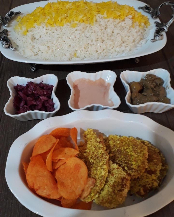 عکس فیله مرغ سوخاری