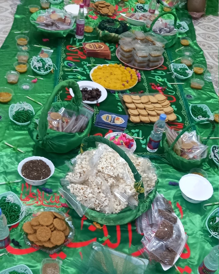 عکس سفره صلوات