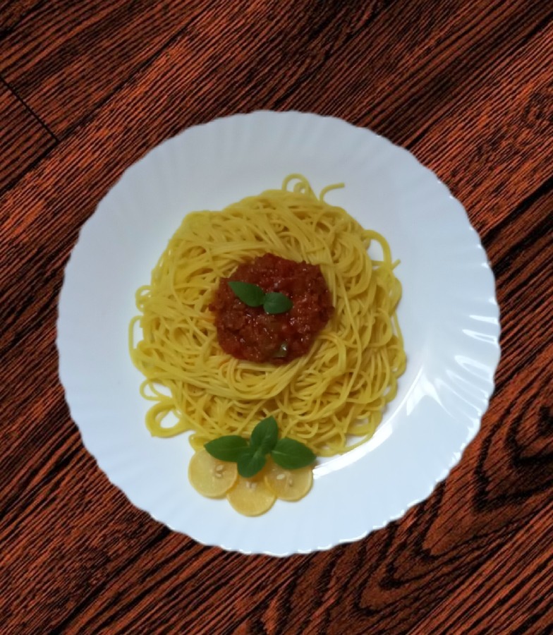 اسپاگتی باسس گوشت