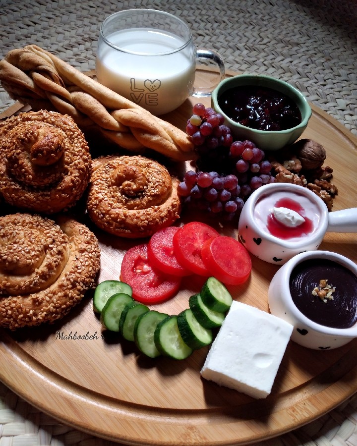 عکس صبحانه