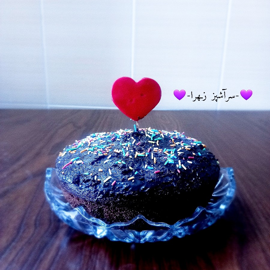 عکس کیک شکلاتی/کافی شاپی 