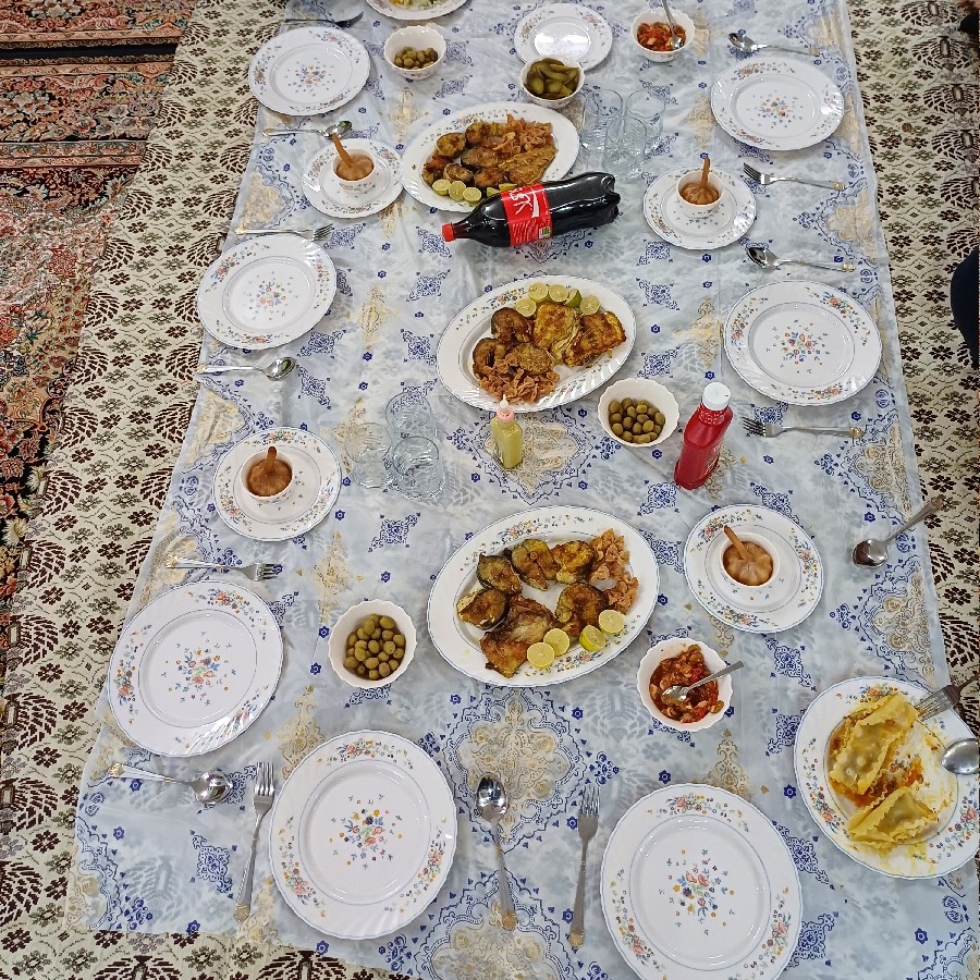 عکس سبزی پلو با ماهی (کپشن)