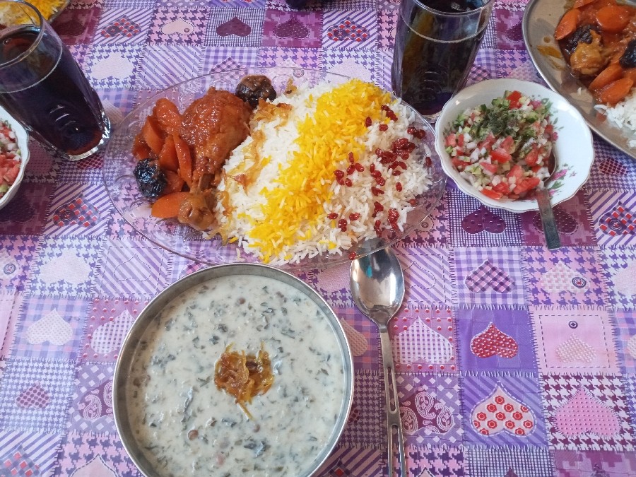 عکس خورشت آلو هویج