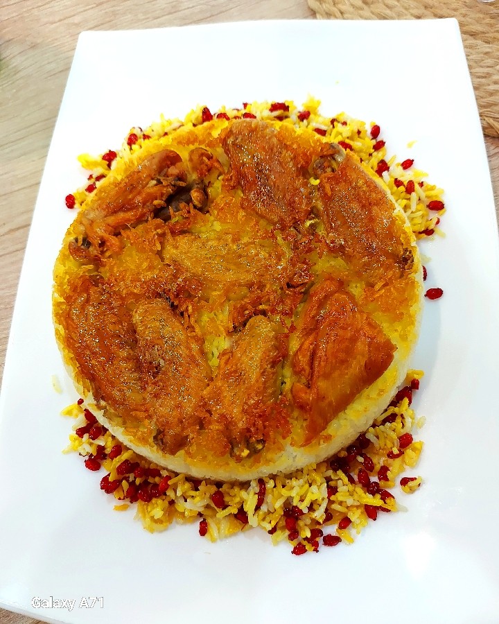 عکس ته انداز بال مرغ
