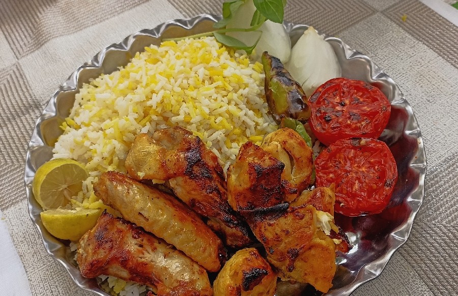عکس جوجه کباب