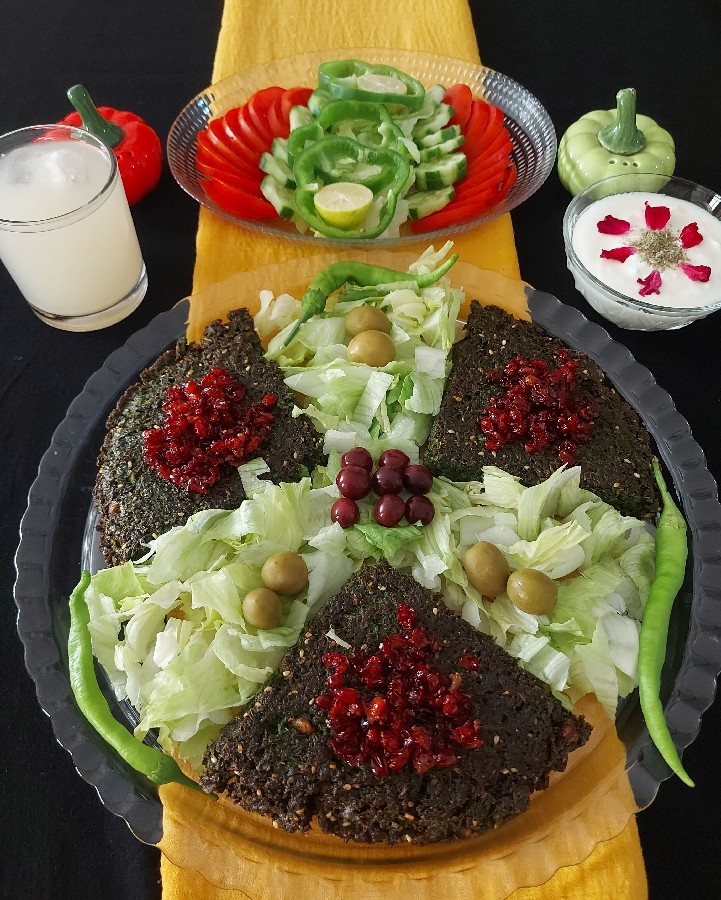 عکس کوکو سبزی