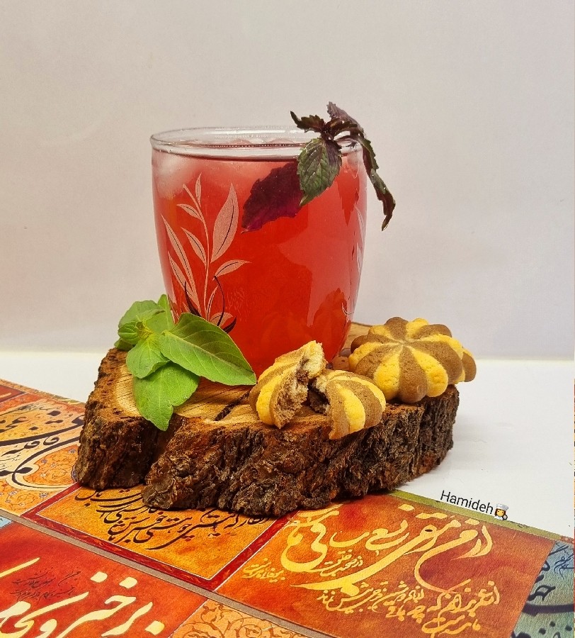 شربت ریحان بنفش❤️