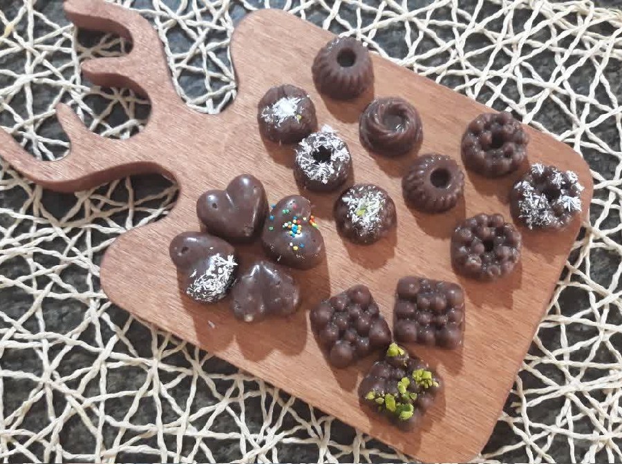 عکس حلوا کارامل عسلی