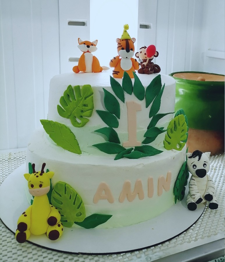 عکس اولین کیک خامه کشی من?