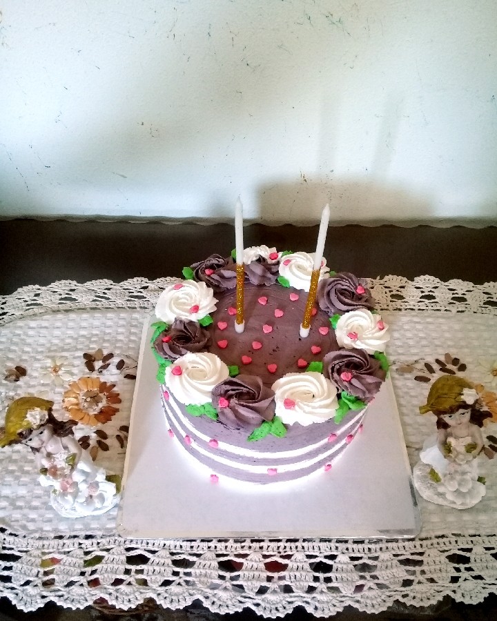 خوب اینم کیک تولد رفیق عزیزم 