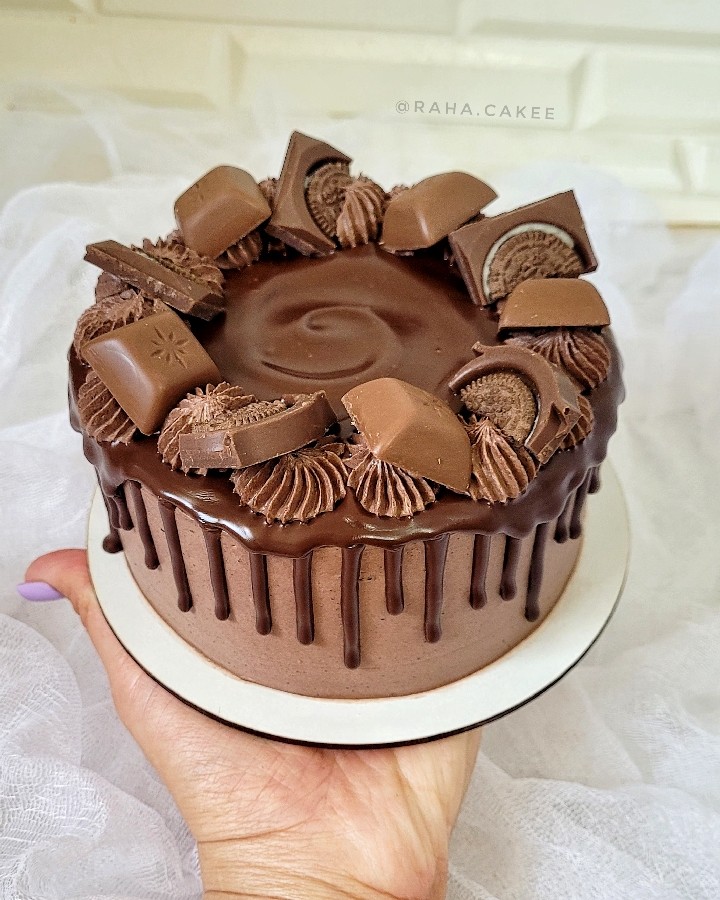 عکس کیک فول شکلاتی