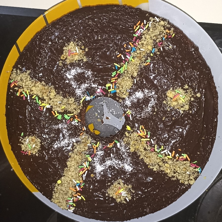 کیک شکلاتی تولد همسرم