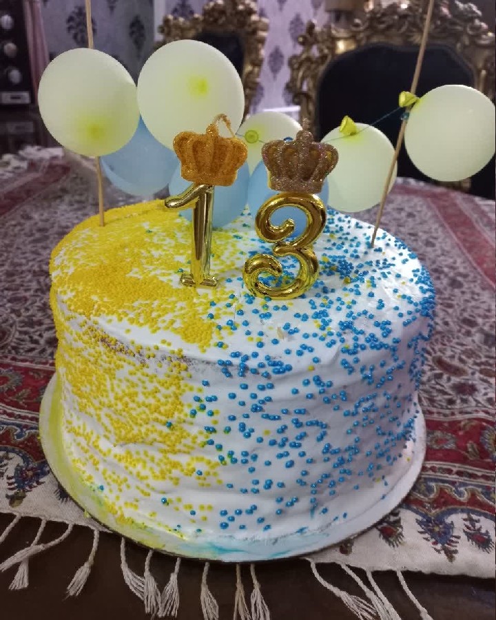 کیک تولد دختر گلم ثنا جان عزیزترینم در زندگی