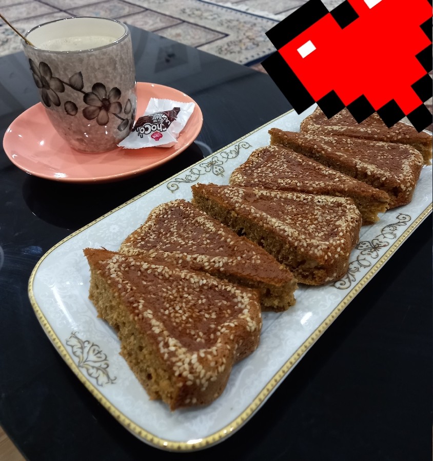 عکس کیک شیره انگور