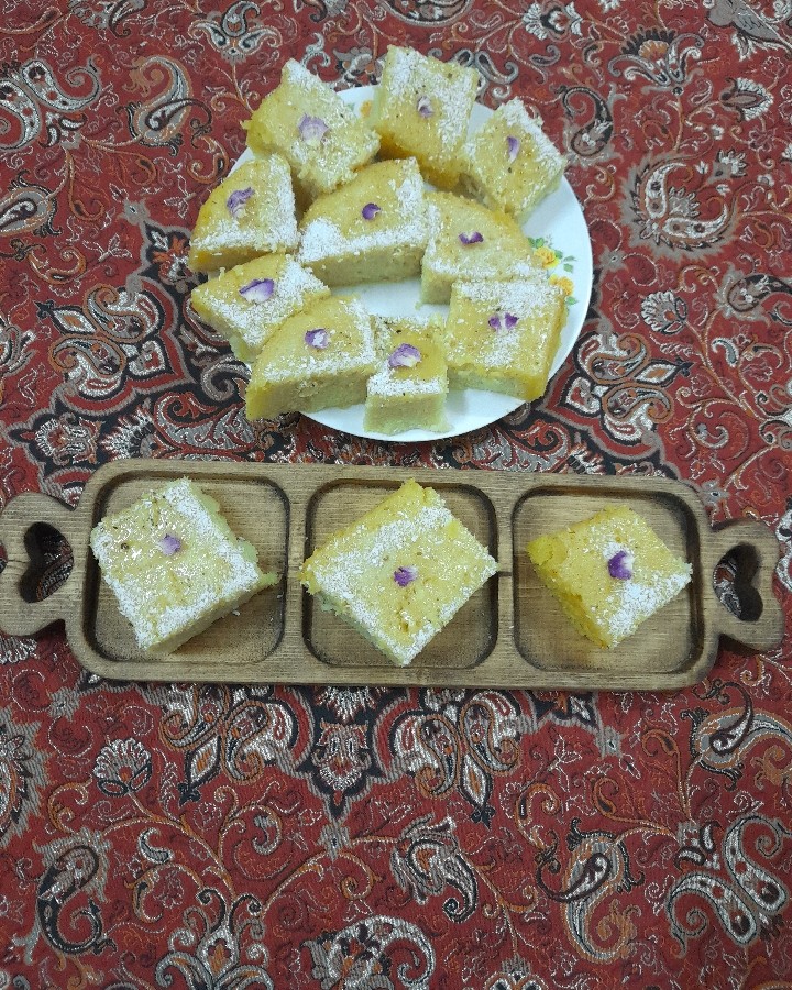 عکس کیک شربتی شیرازی 