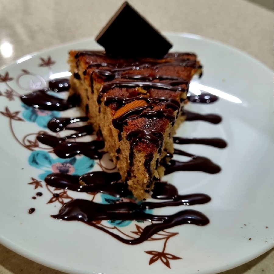 کیک موز و نسکافه