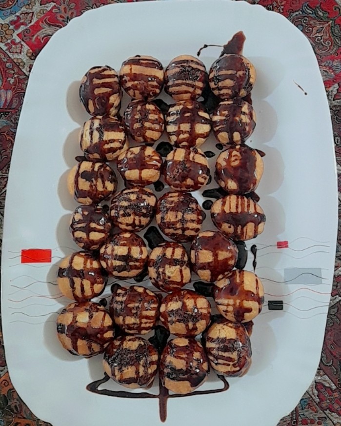 عکس پیراشکی لقمه ای