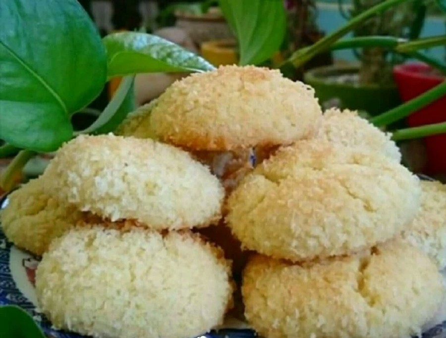 عکس شیرینی نارگیلی   