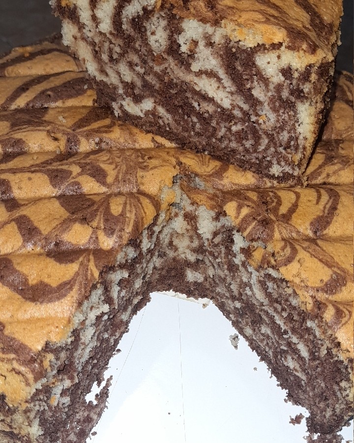 کیک زبرا