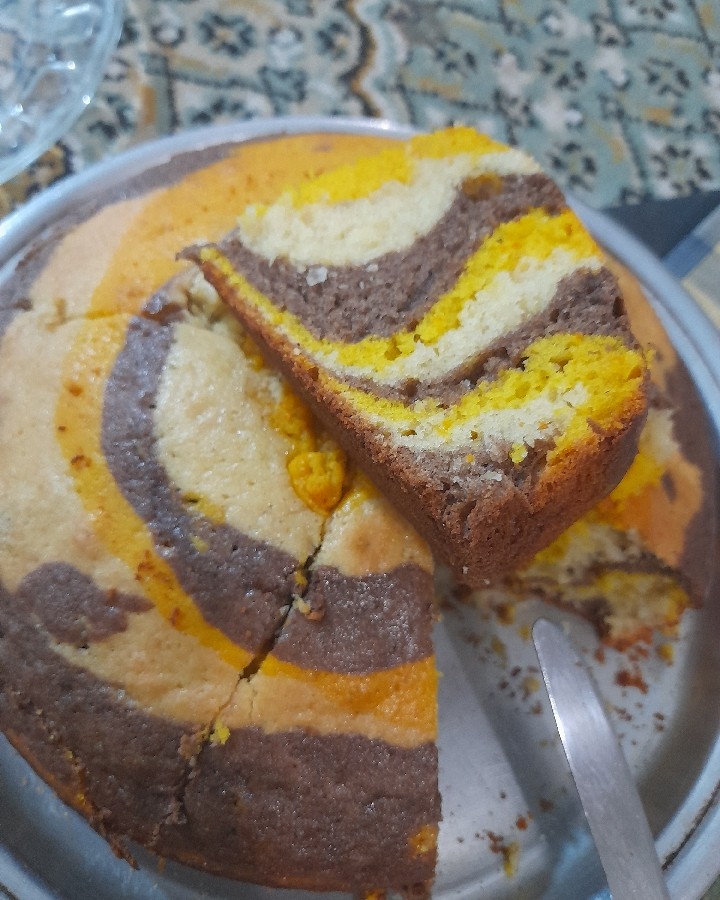 کیک بهشتی برا تولدت استاد نوشین سراجی 
